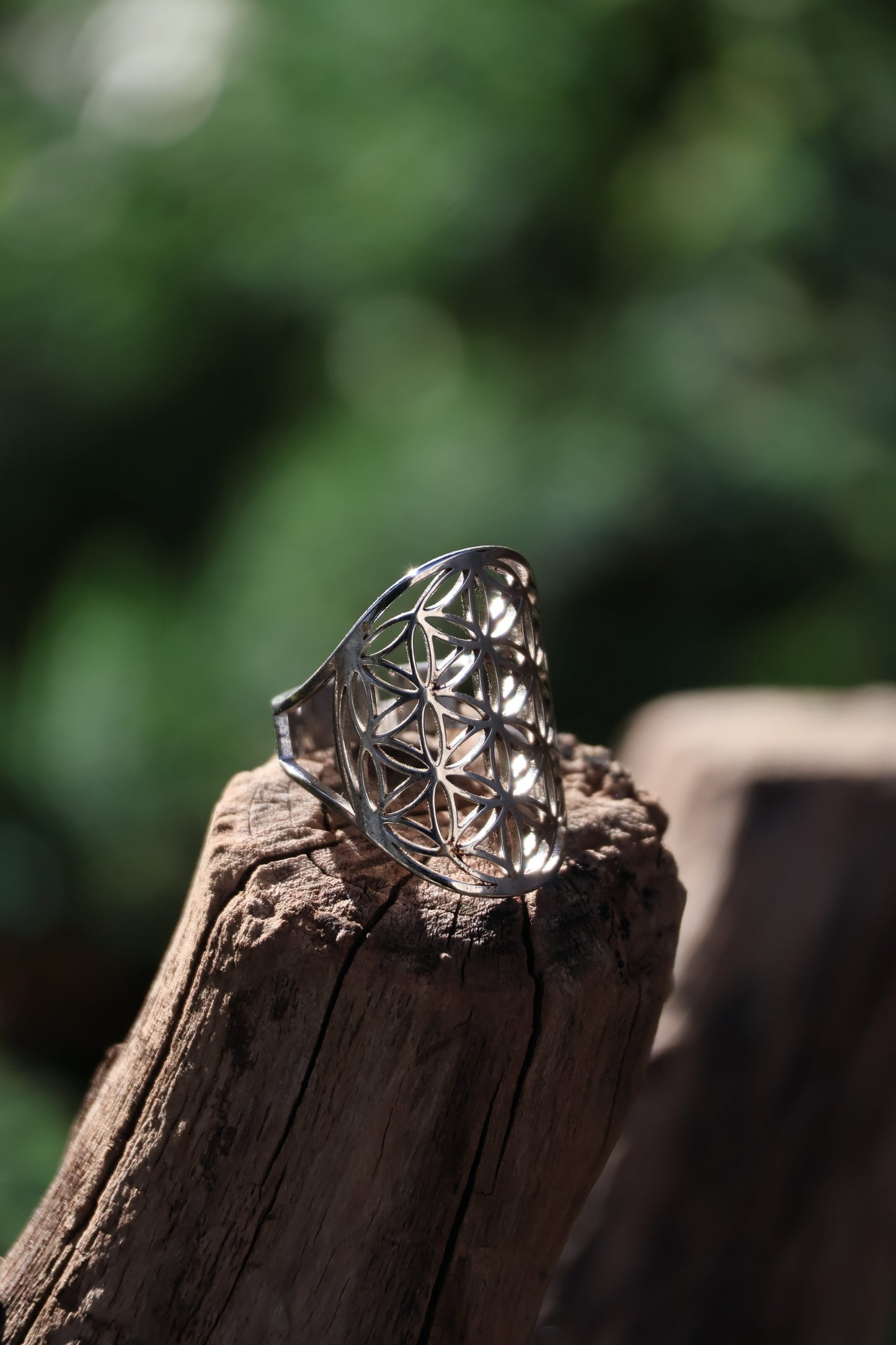 Bague fleur de vie