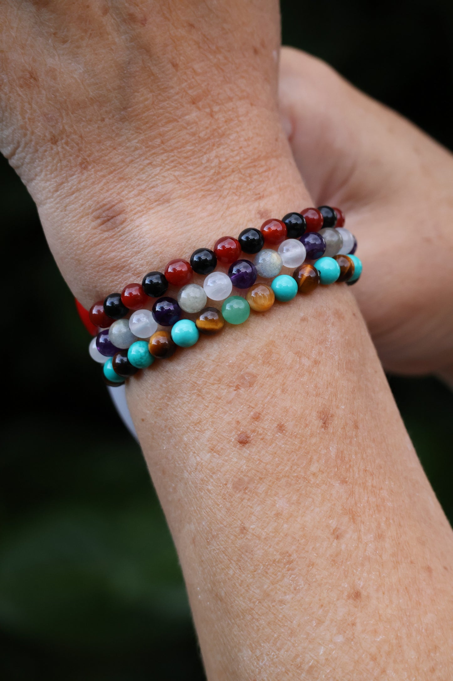 Bracelet en pierres personnalisable