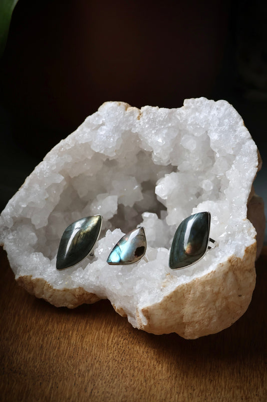 Bagues Labradorites
